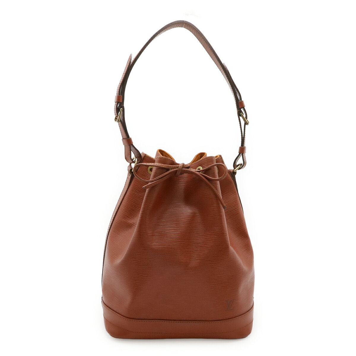 Rakuten - LOUIS VUITTON ルイ ヴィトン エピ ノエ 巾着 ショルダーバッグ ワンショルダー セミショルダー 肩掛け レザー ケニアブラウン 茶 M44003 【中古】