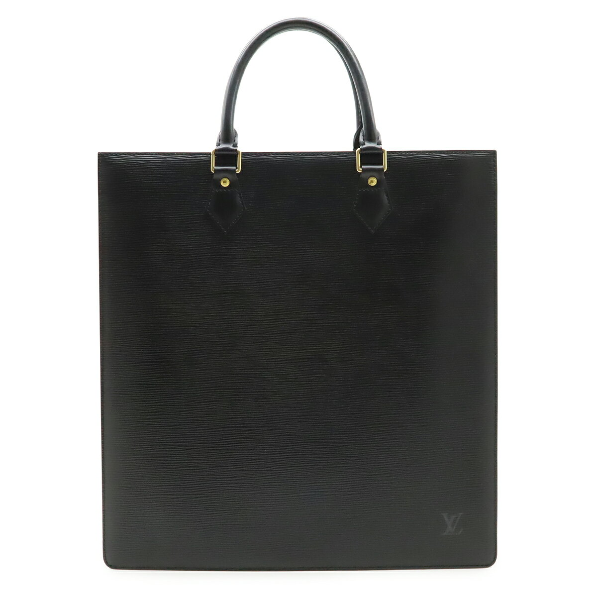 LOUIS VUITTON ルイ ヴィトン エピ サックプラ トートバッグ ハンドバッグ ビジネスバッグ スクエア型 ノワール 黒 ブラック M59082 【中古】