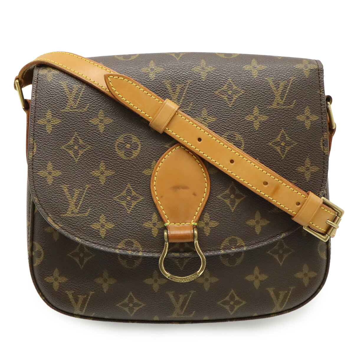 乐天商城 - LOUIS VUITTON ルイ ヴィトン モノグラム サンクルーGM サンクルー24 ショルダーバッグ 斜め掛け M51242 【中古】