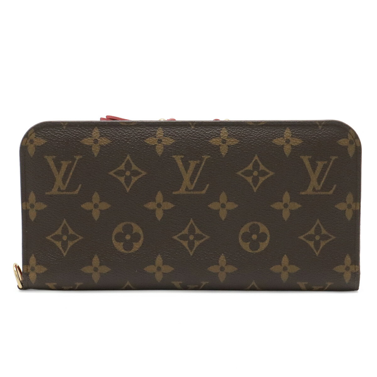Rakuten - LOUIS VUITTON ルイ ヴィトン モノグラム ポルトフォイユ アンソリット ラウンドファスナー 長財布 ローズポップ ピンク M66701 【中古】