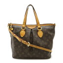 LOUIS VUITTON ルイ ヴィトン モノグラム パレルモPM トートバッグ ハンドバッグ 2WAY ショルダーバッグ 斜め掛け M40145 【中古】