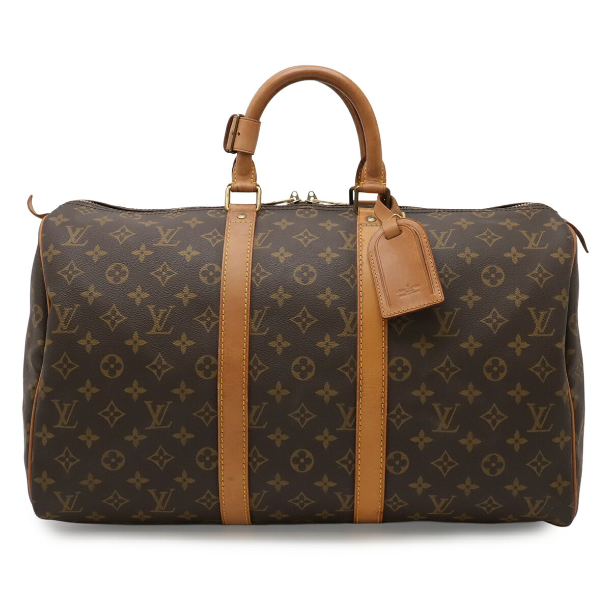 Rakuten - LOUIS VUITTON ルイ ヴィトン モノグラム キーポル45 ボストンバッグ ハンドバッグ 旅行カバン トラベルバッグ M41428 【中古】