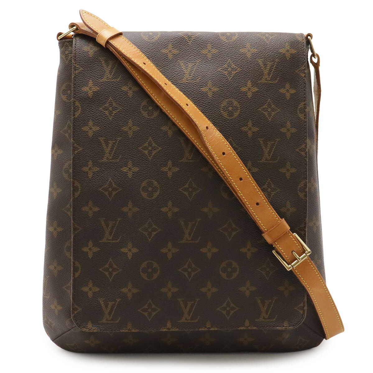 樂天商城 - LOUIS VUITTON ルイ ヴィトン モノグラム ミュゼット ショルダーバッグ 斜め掛け M51256 【中古】