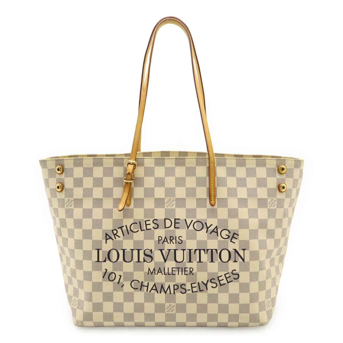 LOUIS VUITTON ルイ ヴィトン ダミエアズール カバMM トートバッグ ショルダーバッグ ショルダートート セミショルダー 肩掛け N41375 【中古】