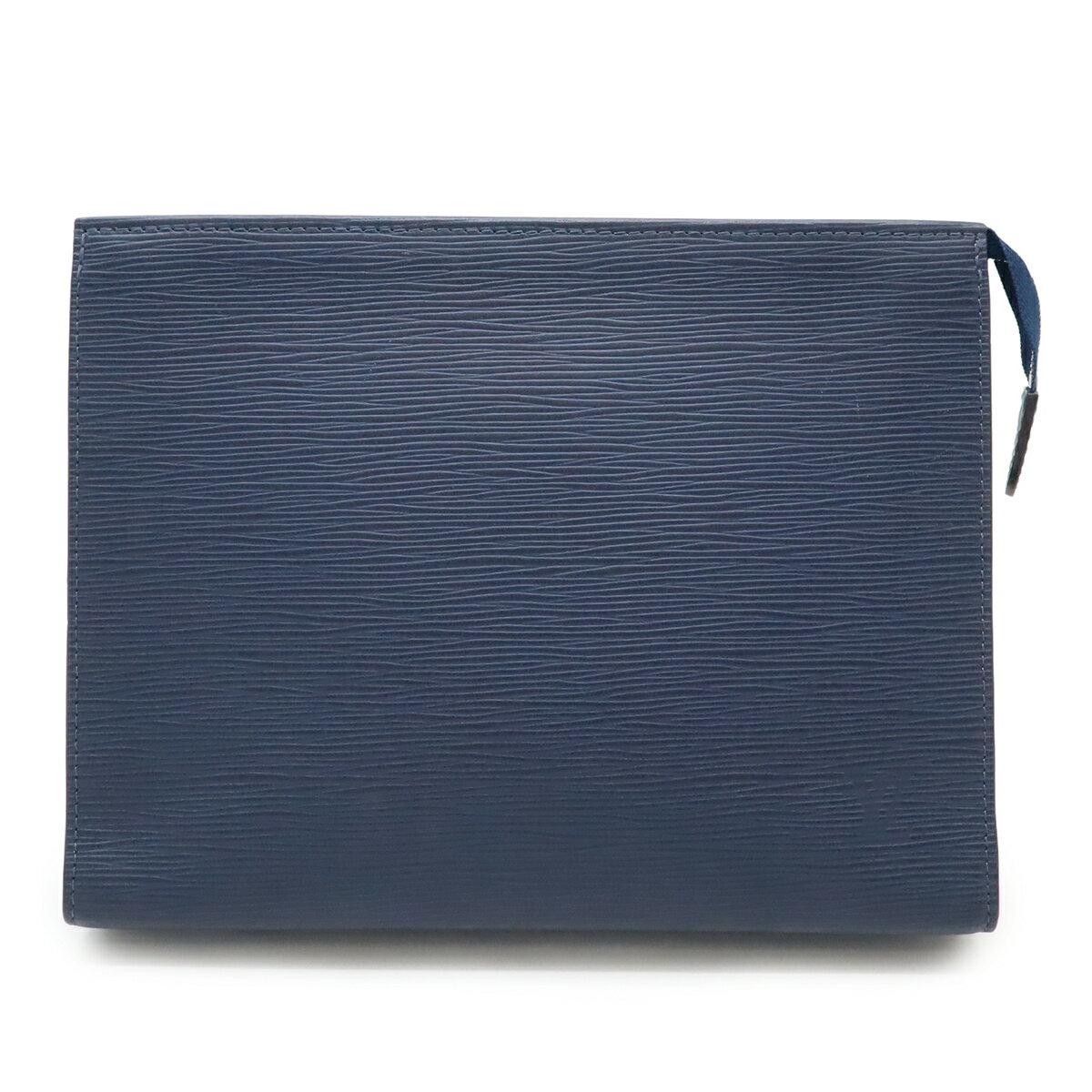 LOUIS VUITTON ルイ ヴィトン エピ ポッシュ トワレット26 マルチポーチ 小物入れ セカンドバッグ アンディゴブルー ネイビー シルバー金具 M41367 【中古】