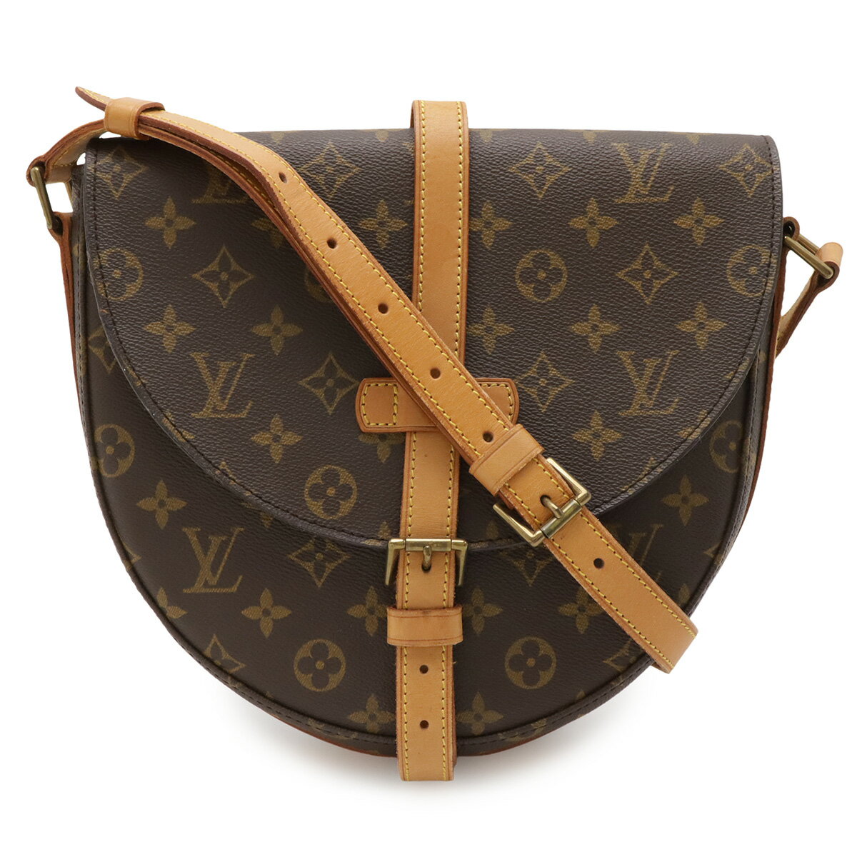 乐天商城 - LOUIS VUITTON ルイ ヴィトン モノグラム シャンティGM ショルダーバッグ ポシェット 斜め掛け M51232 【中古】