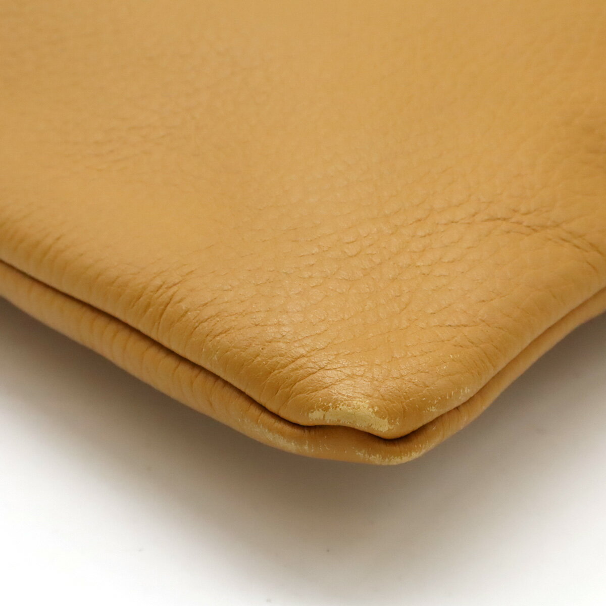 【バッグ】LOEWE ロエベ アナグラム トートバッグ ショルダートート レザー ベージュ ブラウン 茶 ゴールド金具 【中古】