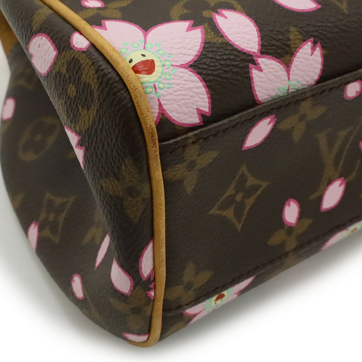 LOUIS VUITTON ルイ ヴィトン モノグラムチェリーブロッサム サックレトロPM ハンドバッグ 村上隆コラボ 桜モチーフ M92012 【中古】