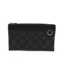 LOUIS VUITTON ルイ ヴィトン モノグラムエクリプス ポシェット ディスカバリーPM ポーチ 小物入れ クラッチバッグ ブラック グレー M4432...