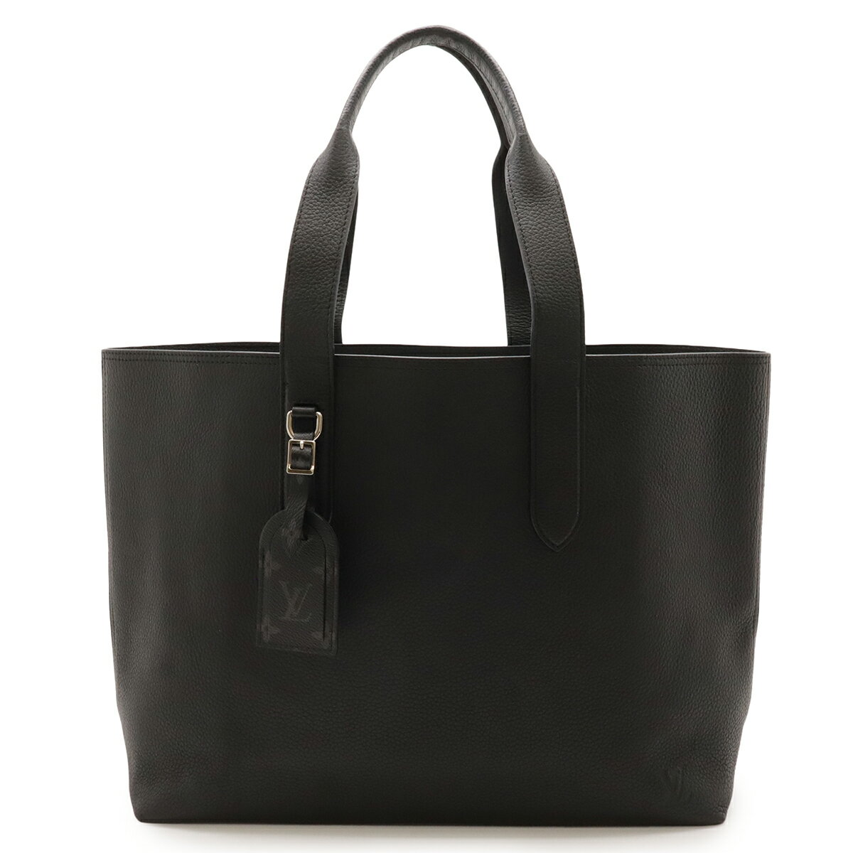 LOUIS VUITTON ルイ ヴィトン カバ ヴォワヤージュNV トートバッグ ショルダーバッグ 肩掛け トリヨンレザー ノワール 黒 ブ...