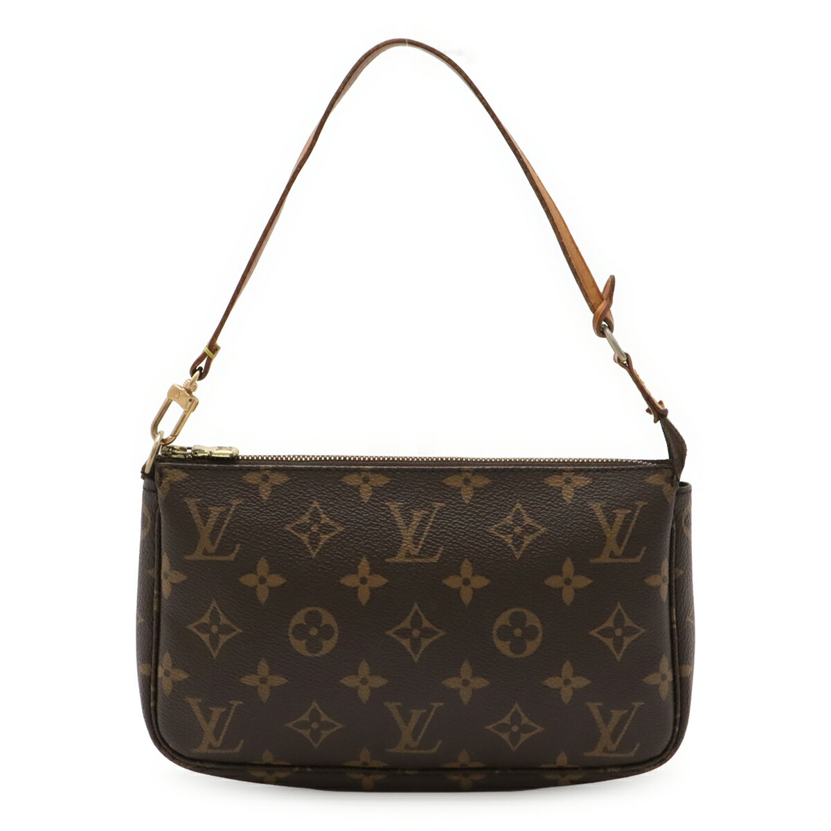 乐天商城 - LOUIS VUITTON ルイ ヴィトン モノグラム ポシェット アクセソワール アクセサリーポーチ ハンドバッグ パーティーバッグ M51980 【中古】