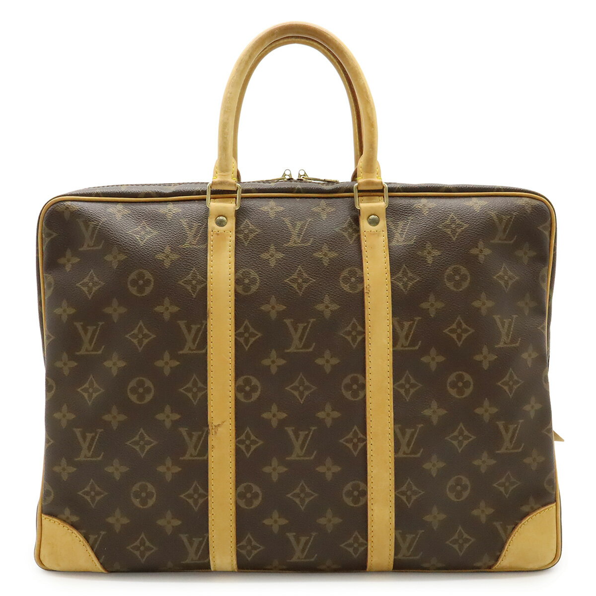 LOUIS VUITTON ルイ ヴィトン モノグラム PDV ポルトドキュマン ヴォワヤージュ ビジネスバッグ ブリーフケース 書類カバン M53361 【中古】