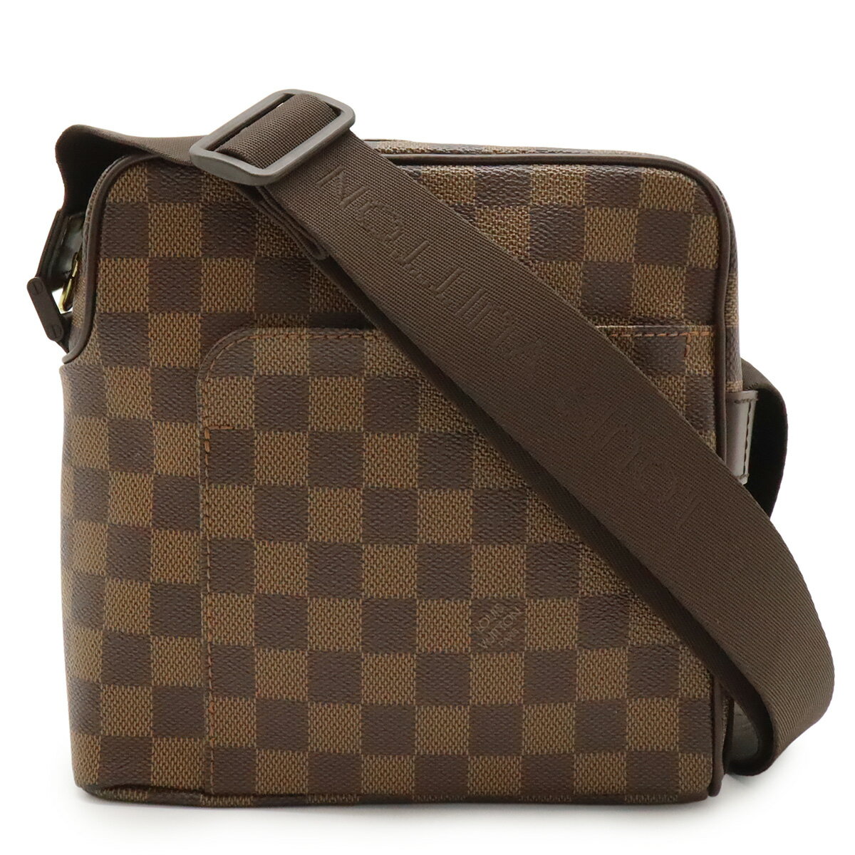 Rakuten - LOUIS VUITTON ルイ ヴィトン ダミエ オラフPM ショルダーバッグ ポシェット 斜め掛け N41442 【中古】