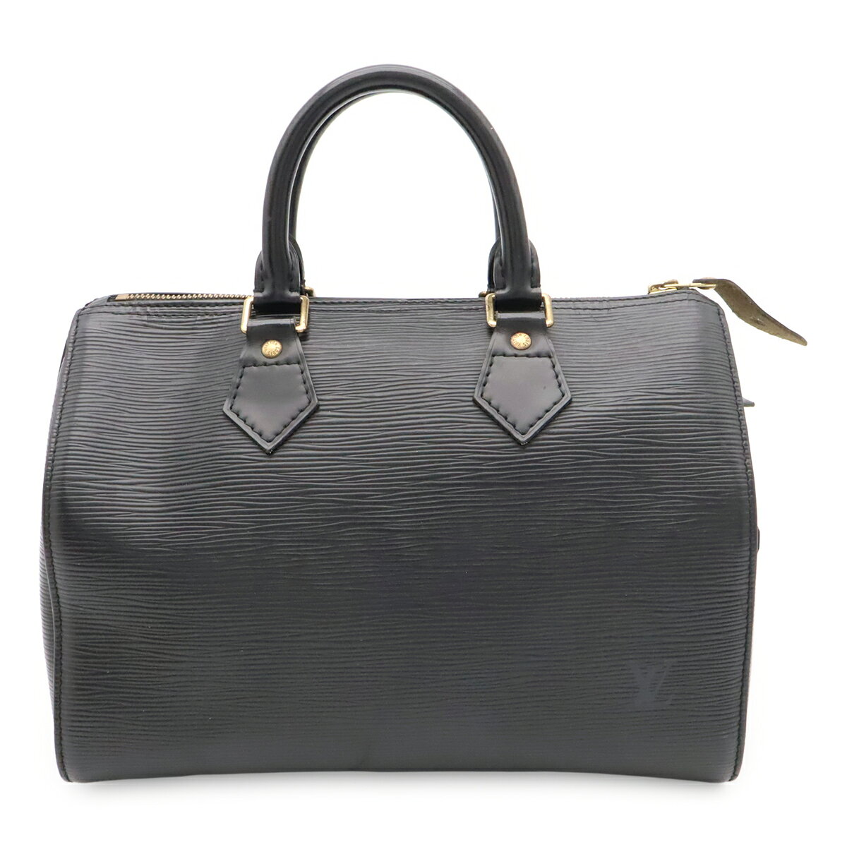 LOUIS VUITTON ルイ ヴィトン エピ スピーディ25 ハンドバッグ ミニボストンバッグ ノワール 黒 ブラック ゴールド金具 M59032 【中古】