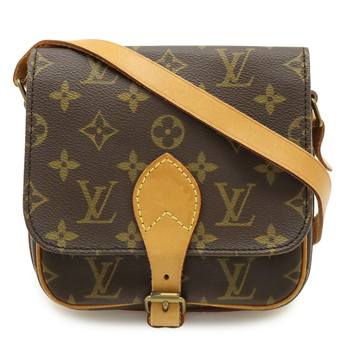 Rakuten - LOUIS VUITTON ルイ ヴィトン モノグラム ミニカルトシエール カルトシエール16 PM ショルダーバッグ ポシェット 斜め掛け M51254 【中古】