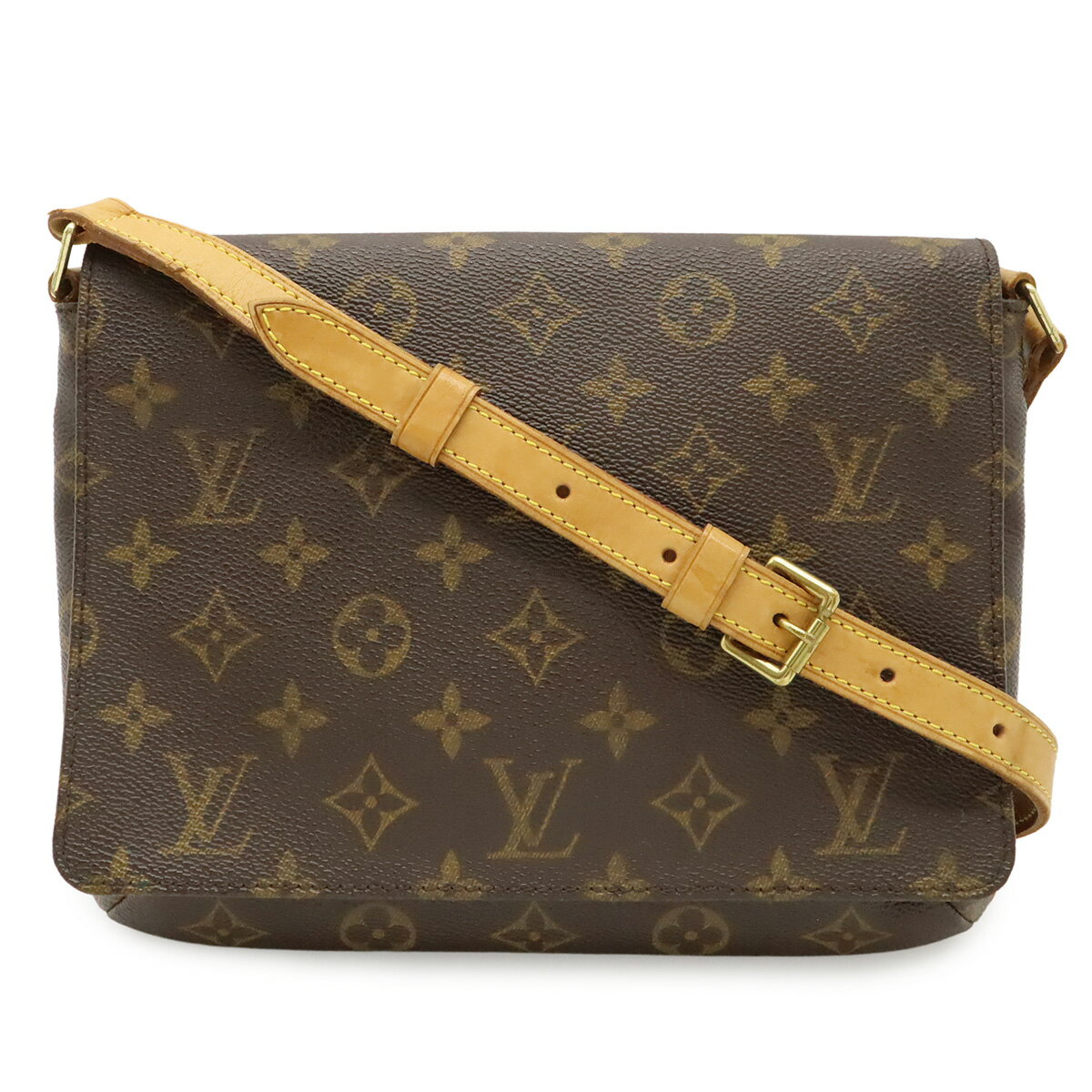 Rakuten - LOUIS VUITTON ルイ ヴィトン モノグラム ミュゼットタンゴ ショート ショートショルダー ショルダーバッグ ワンショルダー 肩掛け M51257 【中古】