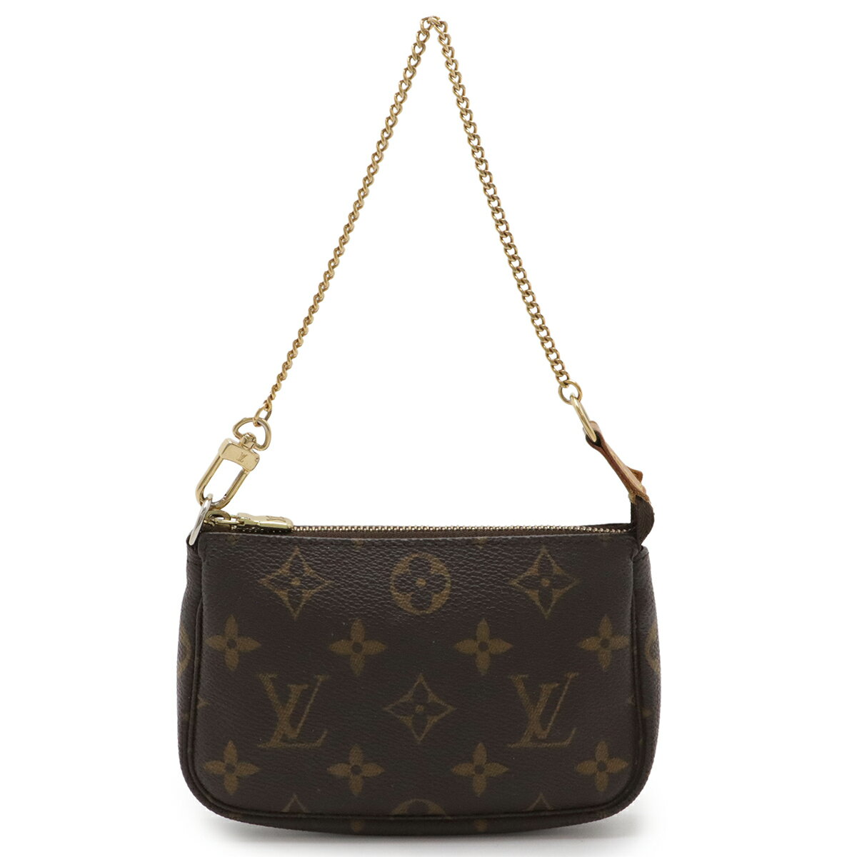 LOUIS VUITTON ルイ ヴィトン モノグラム ミニポシェット アクセソワール アクセサリーポーチ マルチポーチ 小物入れ M58009 【中古】