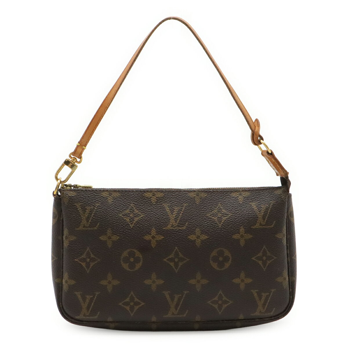 乐天商城 - LOUIS VUITTON ルイ ヴィトン モノグラム ポシェット アクセソワール アクセサリーポーチ ハンドバッグ パーティーバッグ M51980 【中古】