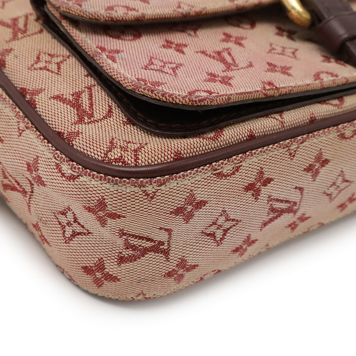 LOUIS VUITTON ルイ ヴィトン モノグラムミニ ジュリエット ショルダーバッグ ポシェット 斜め掛け チェリー M92219 【中古】