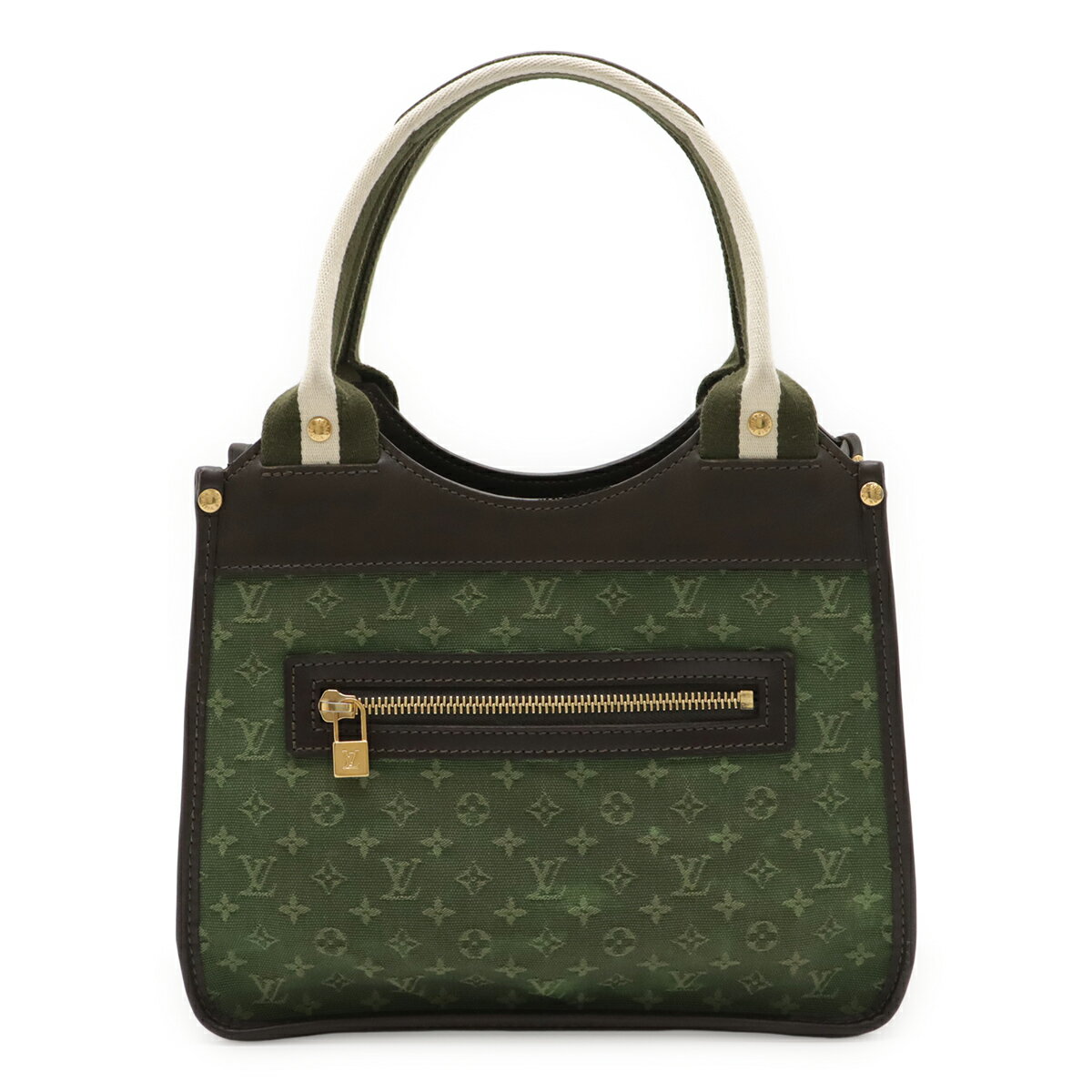 LOUIS VUITTON ルイ ヴィトン モノグラムミニ サックキャトリーン ハンドバッグ ミニバッグ トートバッグ TSTカーキ グリーン M92327 【中古】(4.0)
