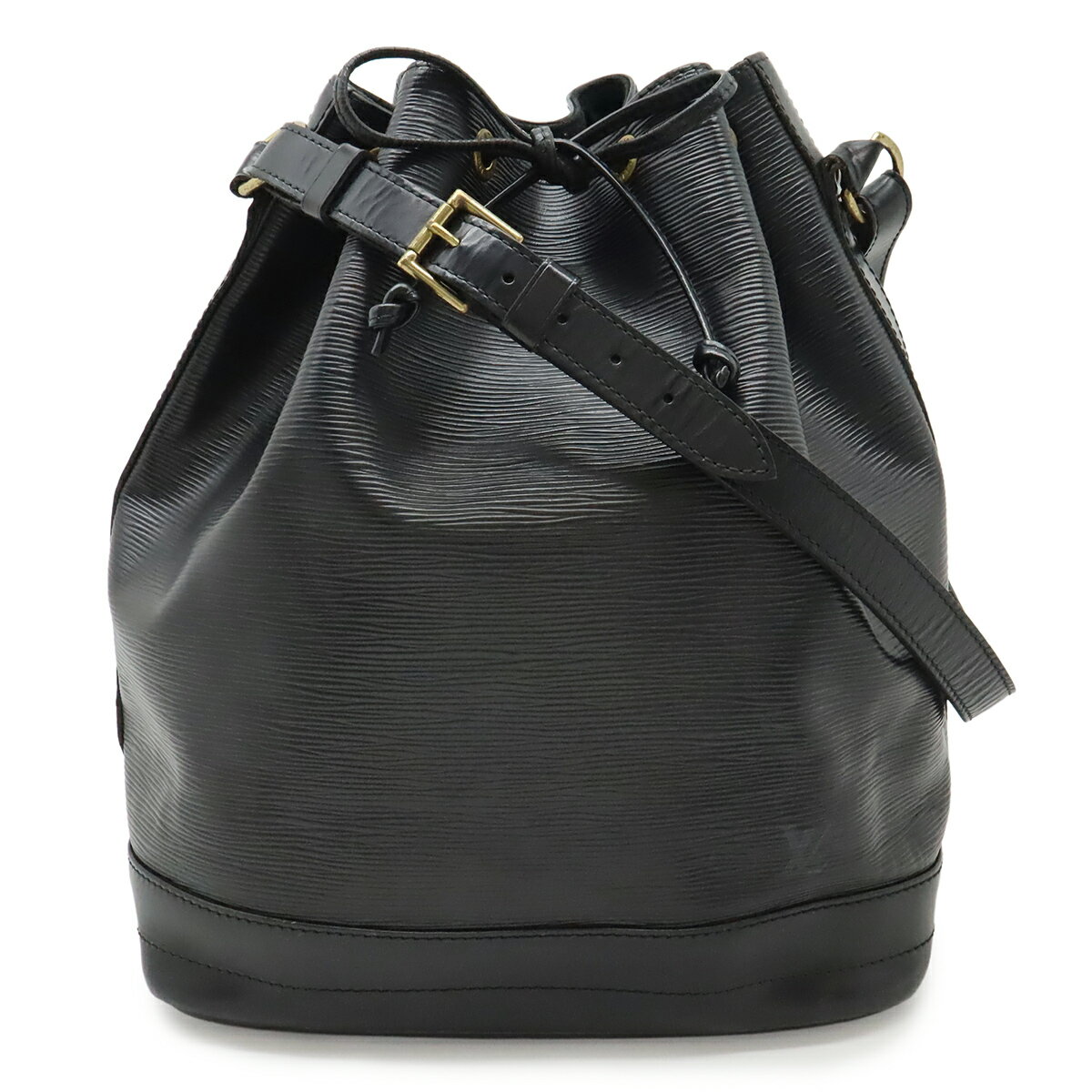 LOUIS VUITTON - LOUIS VUITTON ルイ ヴィトン エピ ノエ ショルダーバッグ ワンショルダー セミショルダー 巾着 ノワール 黒 ブラック ゴールド金具 M59002 【中古】