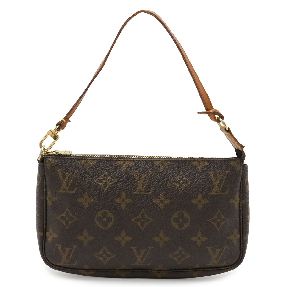 乐天商城 - LOUIS VUITTON ルイ ヴィトン モノグラム ポシェット アクセソワール アクセサリーポーチ ハンドバッグ パーティーバッグ M51980 【中古】