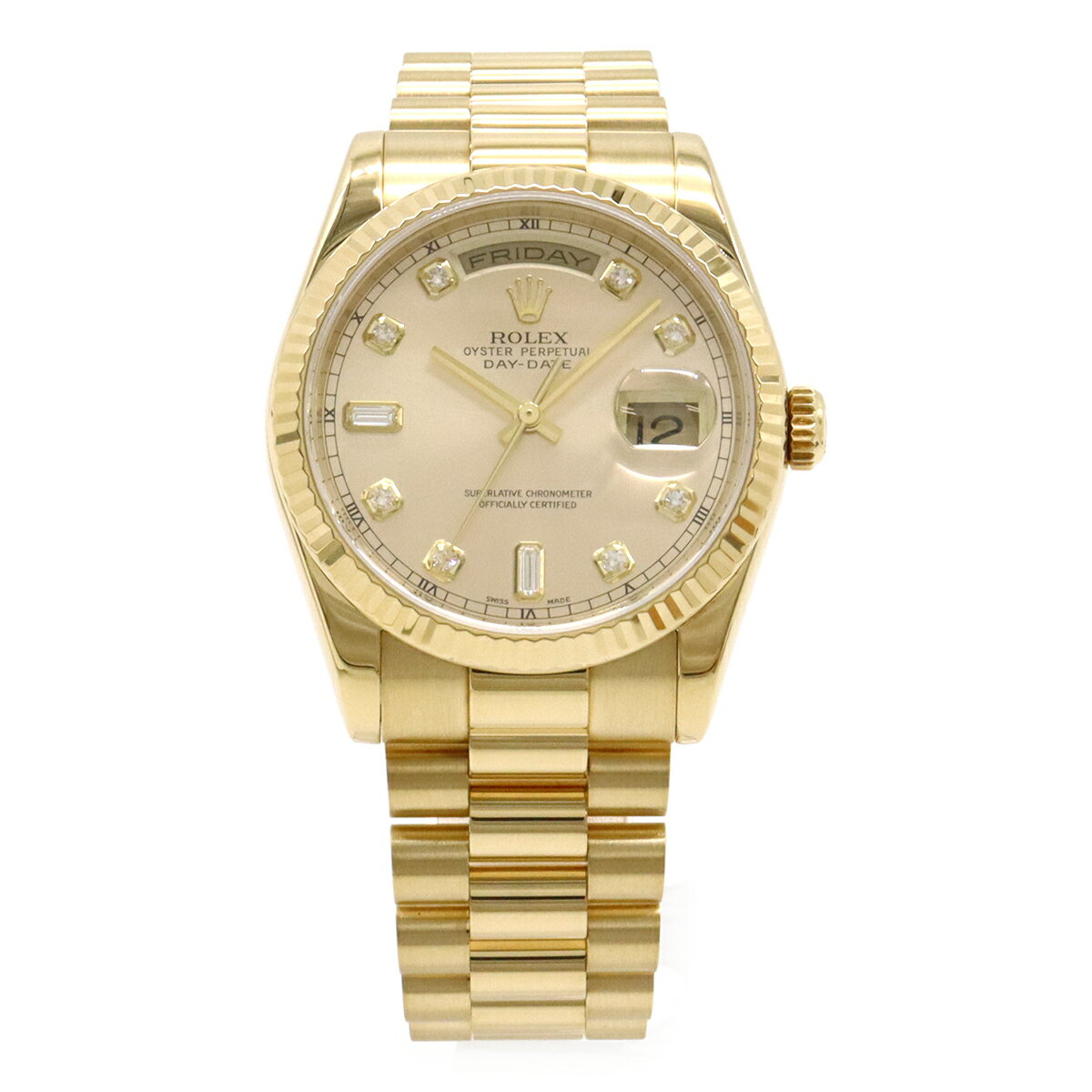 ROLEX ロレックス デイデイト シャン