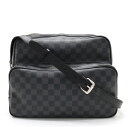 【バッグ】LOUIS VUITTON ルイ ヴィトン ダミエグラフィット イオ ショルダーバッグ メッセンジャーバッグ 斜め掛け N45252 【中古】