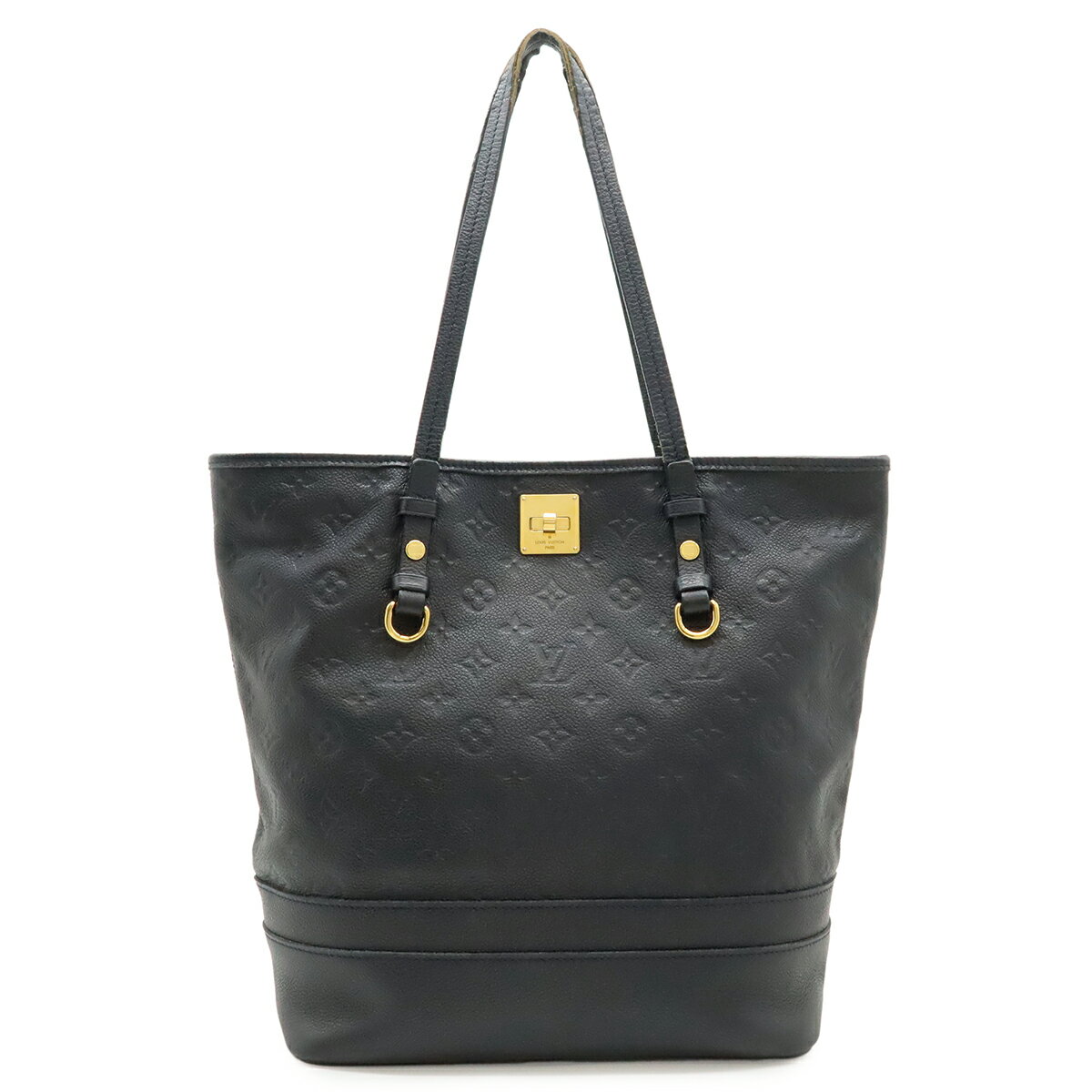 乐天商城 - LOUIS VUITTON ルイ ヴィトン モノグラムアンプラント シタディンPM トートバッグ ショルダーバッグ アンフィニ 紺 ネイビー ポーチ欠品 M40517 【中古】
