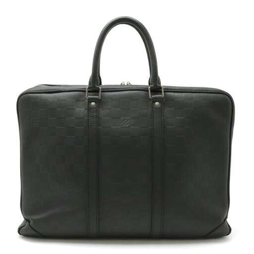 LOUIS VUITTON ルイ ヴィトン ダミエアンフィニ PDV ポルト ドキュマン ヴォワヤージュ ブリーフケース ビジネスバッグ オニキス ブラック N41146 【中古】 LOUIS VUITTON ルイ ヴィトン ダミエアンフィニ PDV ポルト ドキュマン ヴォワヤージュ ブリーフケース ビジネスバッグ オニキス ブラック N41146 【中古】