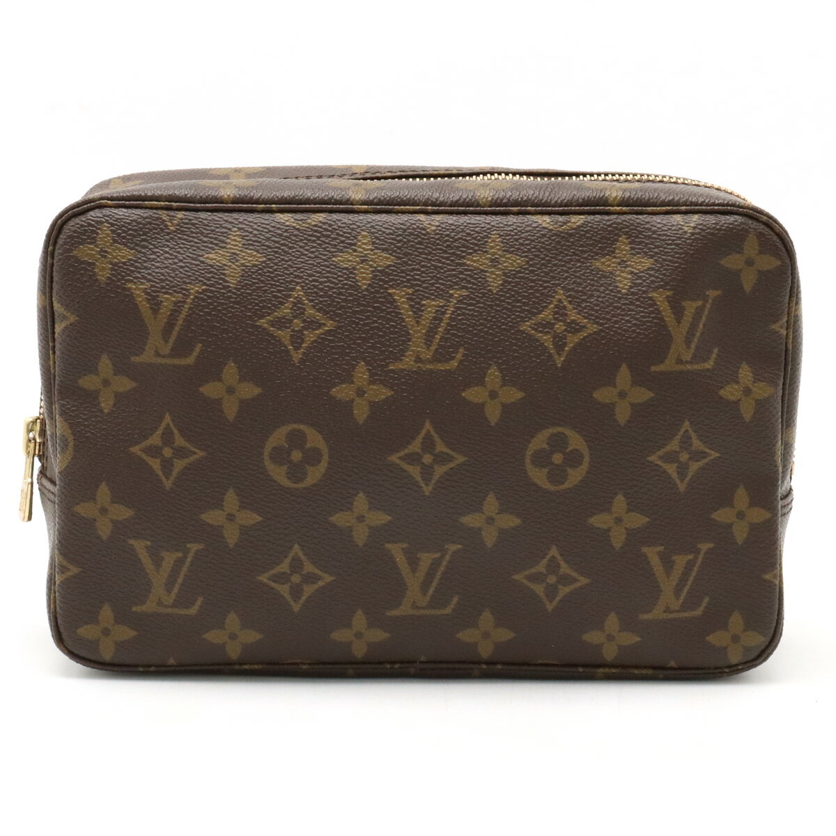 【バッグ】LOUIS VUITTON ルイ ヴィトン モノグラム トゥルーストワレット23 化粧ポーチ セカンドバッグ クラッチバッグ ポーチ 小物入れ M47524 【中古】