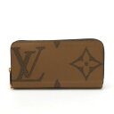 LOUIS VUITTON ルイ ヴィトン モノグラムジャイアントリバース ジッピーウォレット ラウンドファスナー 長財布 M69353 【中古】