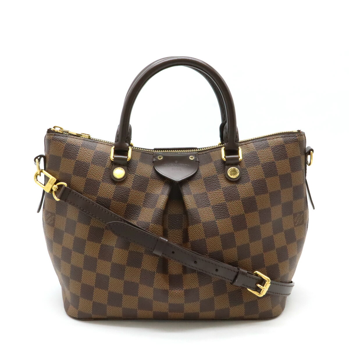 LOUIS VUITTON ルイ ヴィトン ダミエ シエナPM ハンドバッグ 2WAY ショルダーバッグ 斜め掛け N41545 【中古】
