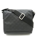 LOUIS VUITTON ルイ ヴィトン ダミエアンフィニ ディストリクトPM ショルダーバッグ 斜め掛け メッセンジャー オニキス 黒 ブラック N4103...