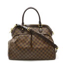 LOUIS VUITTON ルイ ヴィトン ダミエ トレヴィGM ハンドバッグ 2WAY ショルダーバッグ セミショルダー 肩掛け N51998 【中古】(4)