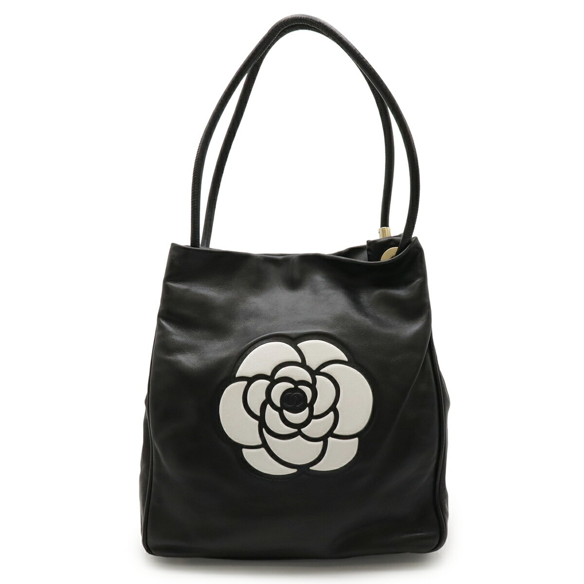 ヴィンテージCHANEL シャネルミニバッグ花柄カメリアマルチカラー