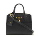 LOUIS VUITTON ルイ ヴィトン シティ スティーマーMINI ハンドバッグ 2WAY ショルダーバッグ 肩掛け レザー ノワール 黒 ブラック M5...