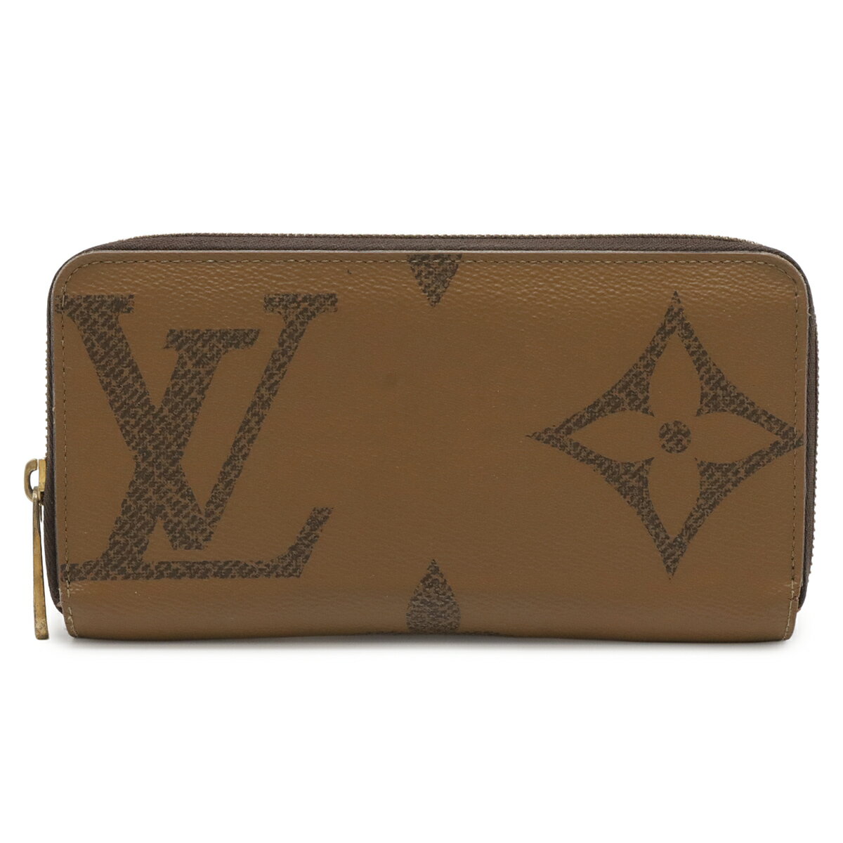 Rakuten - LOUIS VUITTON ルイ ヴィトン モノグラムジャイアントリバース ジッピーウォレット ラウンドファスナー 長財布 M69353 【中古】