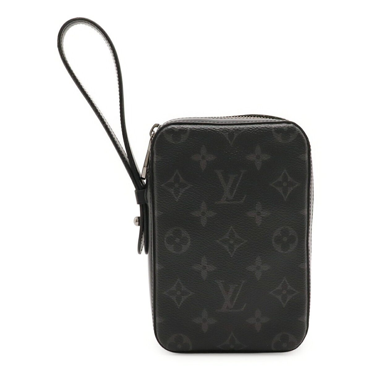 LOUIS VUITTON - LOUIS VUITTON ルイ ヴィトン モノグラムエクリプス ボックス クラッチ ハンドバッグ セカンドバッグ ポーチ M61872 【中古】