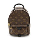 LOUIS VUITTON ルイ ヴィトン モノグラム パームスプリングス バックパックMINI リュックサック ミニリュック レザー ブラック 新型 M448...