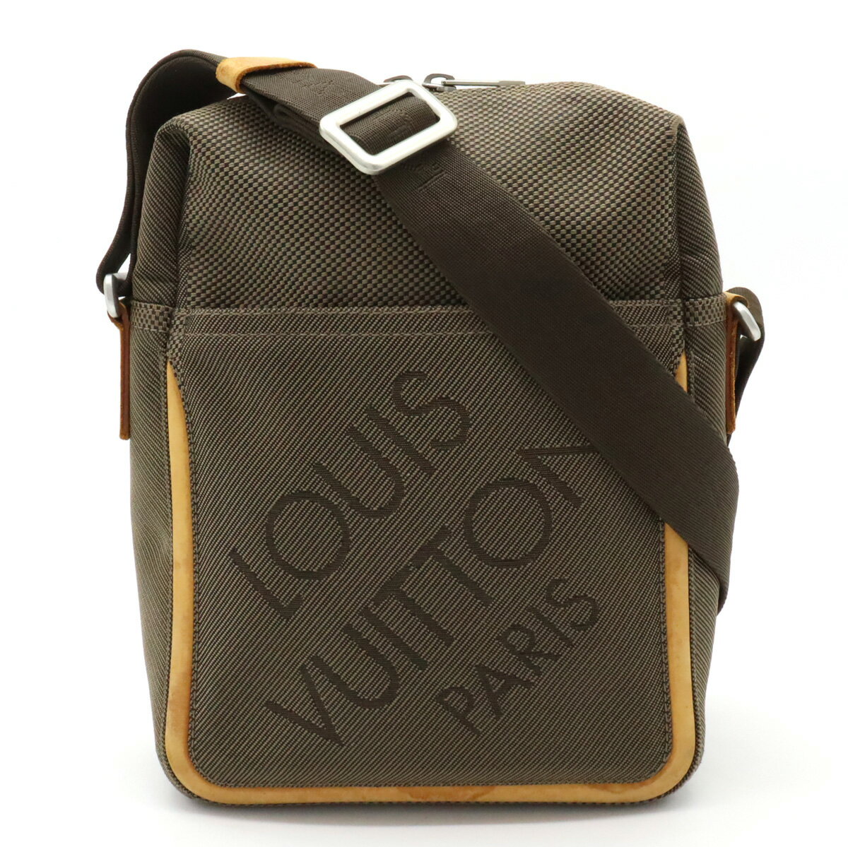 【バッグ】LOUIS VUITTON ルイ ヴィトン ダミエジェアン シタダン ショルダーバッグ 斜め掛け キャンバス テール カーキ M93040 【中古】