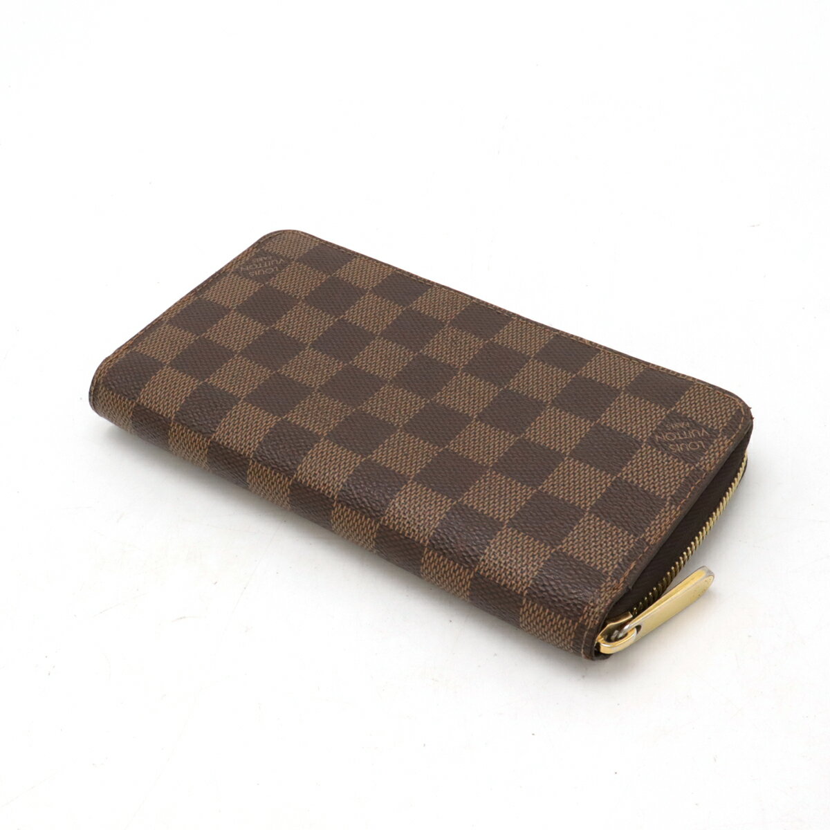 LOUIS VUITTON ルイ ヴィトン ダミエ ジッピーウォレット ラウンドファスナー 長財布 新型 N41661 【中古】