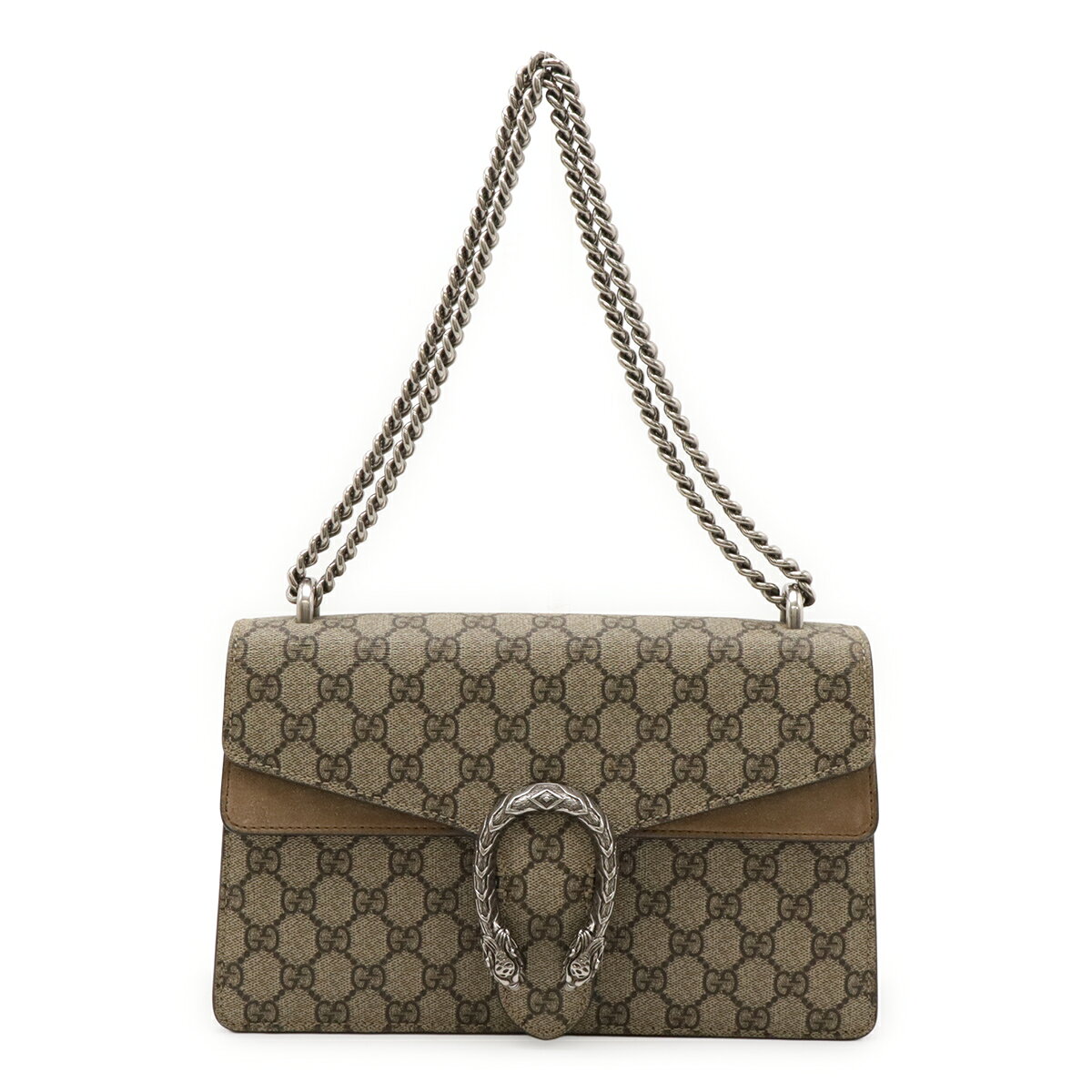 中古正規品 グッチ ディオニュソス 2wayチェーンバッグ ミディアム ベージュ GUCCI - 中古正規品 グッチ ディオニュソス 2wayチェーンバッグ