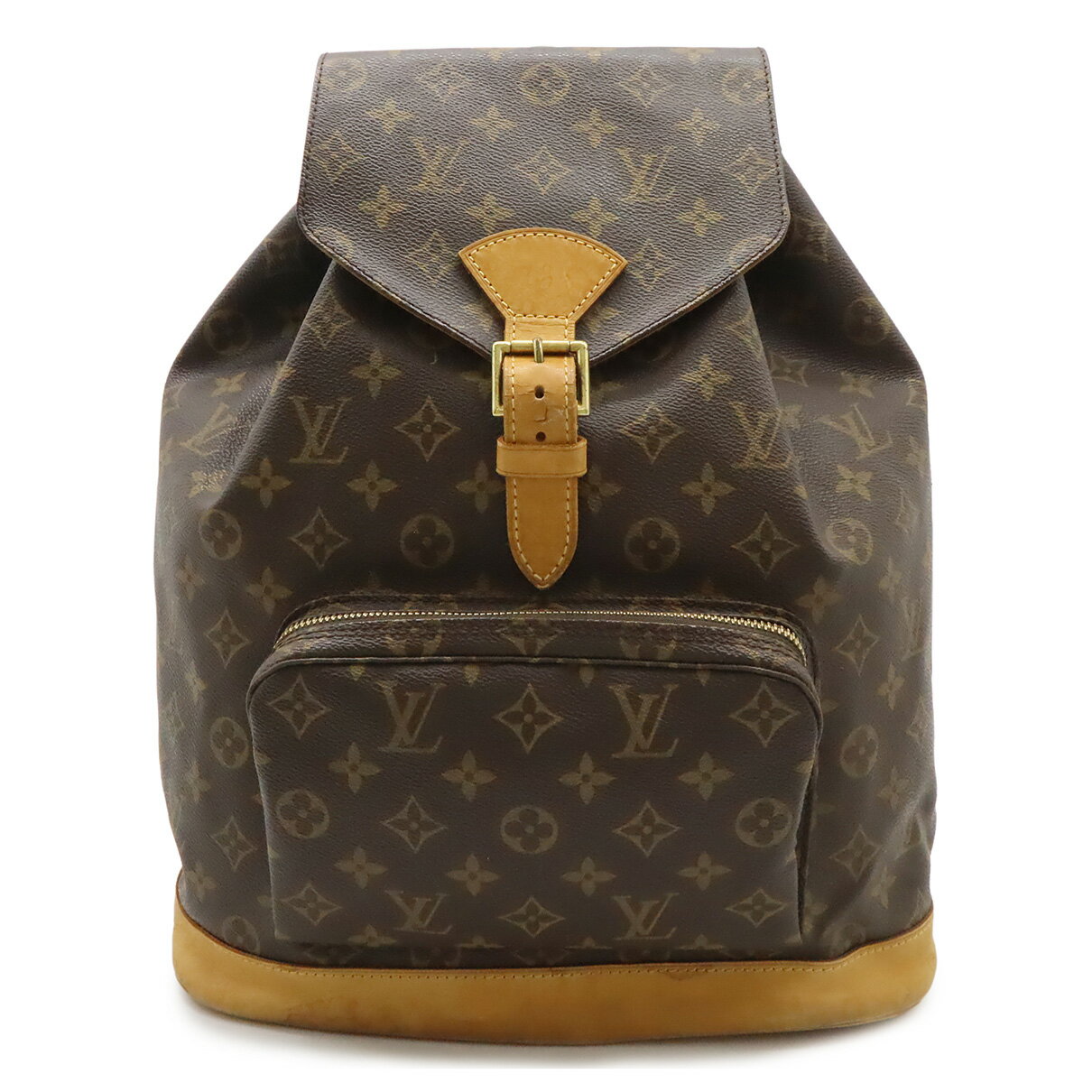 LOUIS VUITTON ルイ ヴィトン モノグラム モンスリGM リュックサック バッグパック ショルダーバッグ M51135 【中古】