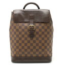 【バッグ】LOUIS VUITTON ルイ ヴィトン ダミエ ソーホー リュックサック バックパック デイパック ショルダーバッグ N51132 【中古】