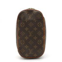 【バッグ】LOUIS VUITTON ルイ ヴィトン モノグラム ポシェット ガンジュ ボディバッグ ショルダーバッグ M51870 【中古】