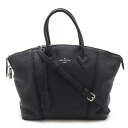LOUIS VUITTON ルイ ヴィトン パルナセア ロックイットPM ハンドバッグ 2WAY ショルダーバッグ ヴォーカシミール レザー ノワール ブラック...