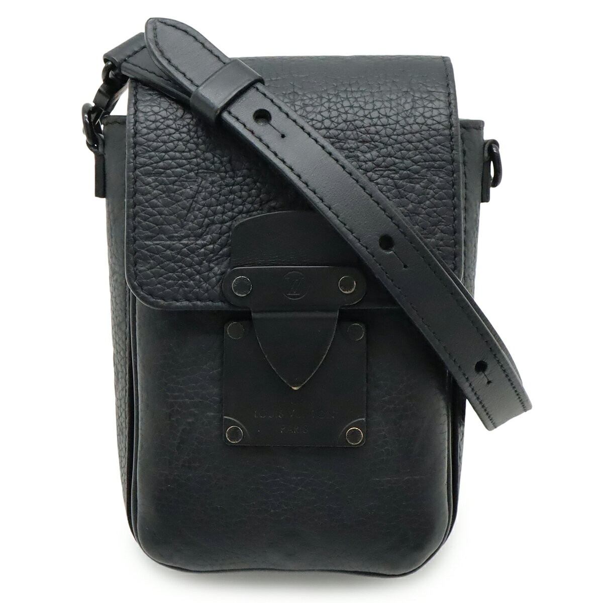 Rakuten - LOUIS VUITTON ルイ ヴィトン モノグラムトリヨン Sロック ヴェルティカル ウェアラブル ウォレット ショルダーバッグ ノワール 黒 ブラック M81524 【中古】