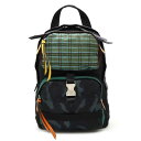PRADA プラダ ボディバッグ ショルダーバッグ 斜め掛け TESSUTO ナイロン レザー NERO ブラック 黒 チェック 迷彩柄 マルチカラー 2VZ0...