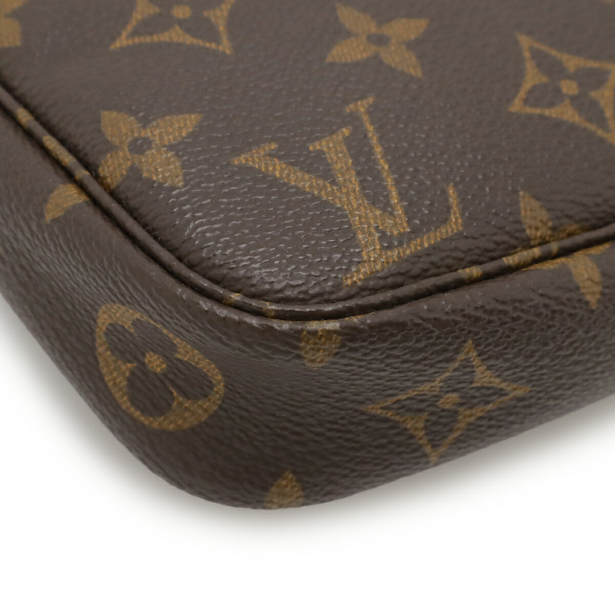 LOUIS VUITTON ルイ ヴィトン モノグラム ポシェット アクセソワール アクセサリーポーチ ハンドバッグ パーティーバッグ M51980 【中古】